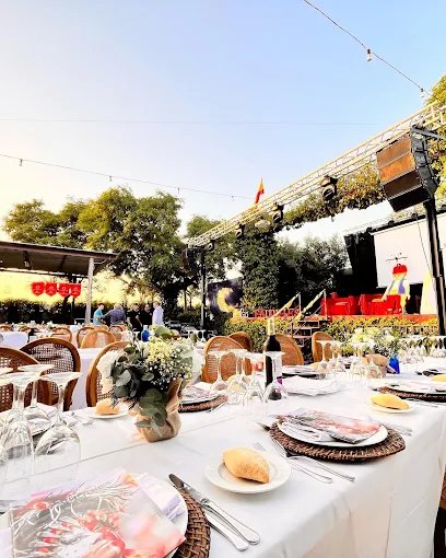 Mesa exterior evento